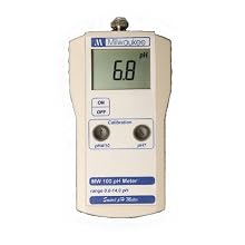 Milwaukee LED Economy Portable pH Meter with Calibration
