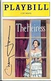 Cherry Jones autographed Playbill Program The Heiress Broadway Show