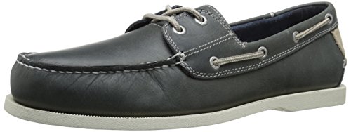 Dockers Mens Vargas Boat Shoe Washed Navy M Desertcart