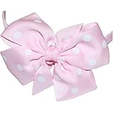 Posies Accessories Sweet & Simple Headband for Hair Polka Dot Pearl Pink
