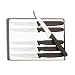 Kitchen & Housewares : R H. Forschner by Victorinox 6-Piece 4-1/2-Inch Wavy Edge Steak Knife Set, Black Polypropylene Handles