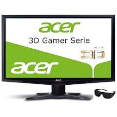 Acer GR235HBMII 58,4 cm (23 Zoll) 3D Monitor (HDMI, VGA, 2ms Reaktionszeit) schwarz inkl. 3D Polarisationsbrille