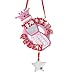 Tween Christmas Pink "Texting Queen" Cell Phone Ornament