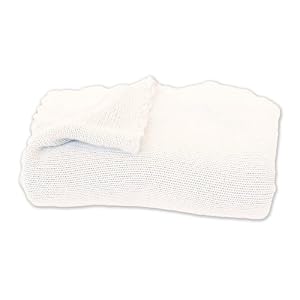 Kicky Pants Knit Blanket, Natural
