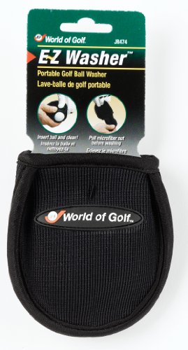 Jef World of Golf Gifts and Gallery, Inc. E-Z Ball Washer (Black)