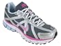 Nike Women's NIKE AIR PEGASUS+ 25 WOMEN'S RUNNING SHOES 10 (MET SLVR/PNKFR I/FLNT GRY/PL)