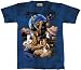 The Mountain World of Animals (Lion, Zebra, Elephant) Shirt L