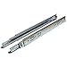 GlideRite Hardware 1470-Z - 14-inch 100 Lb. Full Extension Ball Bearing Drawer Slides with 1