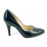 Peter Kaiser Fernet classic court shoes in navy leather