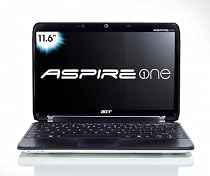 Acer Aspire One AO751h-1273 11.6-Inch White Netbook - 8 Hour Battery Life