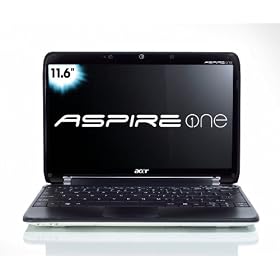 Acer Aspire One AO751h-1885 11.6-Inch White Netbook - 8 Hour Battery Life