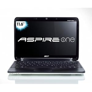 Acer Aspire One AO751h-1885 11.6-Inch White Netbook - 8 Hour Battery Life