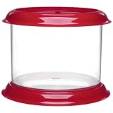 Gussie Goldfish Bowl Red Lid Single