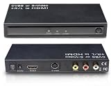 Composite to HDMI Converter with Scaler, 720p