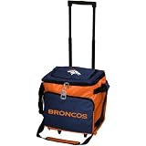 Denver Broncos Orange Rolling Collapsible Cooler by Reebok