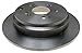 ACDelco Gold 18A2388 (19183598) Non-Coated Rear Disc Brake Rotor