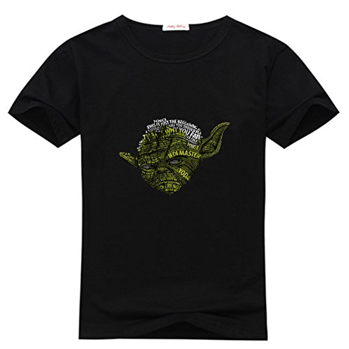 The Star Wars There is a New War logo R Men's classic Black T-shirt XXX-Large