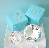 Rhinestone Monogram Stickers - B (Set of 18) - Baby Shower Gifts & Wedding Favors