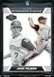 2007 Topps Co-Signers #71 Jack Wilson Pittsburgh Pirates Baseball Card - Mint Condition - In Protective Display Case !