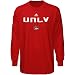 NCAA adidas UNLV Runnin' Rebels Red Sideline Long Sleeve T-shirt