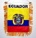 Ecuador - Window Hanging Flags