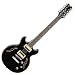 Dean BOCA 12 String Semi Hollow Body Electric Guitar Classic Black
