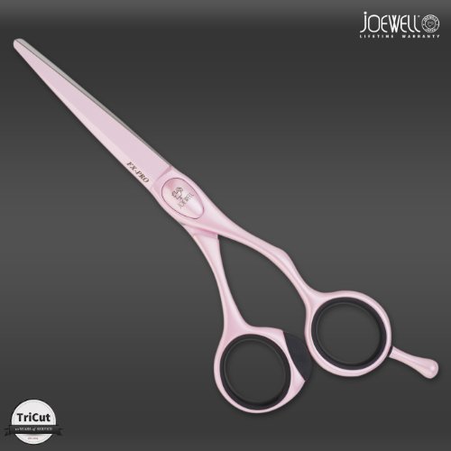 Joewell 5.0″ Pink FX Pro Shear / Scissor FREE Case, Razor & More