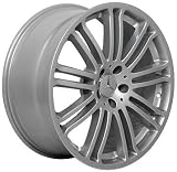 (4) SILVER 19 INCH MERCEDES BENZ WHEELS RIMS