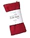 Peacegoods Unscented Flax Eye Pillow -Soft Cotton 4 x 8.5 - use for yoga massage meditation sleep aid - adults children - warm or cool choose from a rainbow of soothing colors