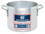 Stock Pot, 20 Qt. Without Cover, 11-13/16 Diam. X 10-5/8 D, Standard Weight, Blue Label, Professional Series, 3004 Aluminum Alloy, 8 Gauge, Nsf