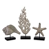 IMAX, Seaside Series Statuary - Set of 3