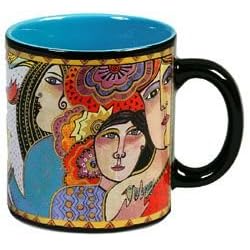 Laurel Burch A Gentle Hand Coffee Mug by Laurel Burch