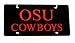 Oklahoma State Cowboys License Plate