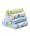 Spasilk 10 Pack Soft Terry Bath Washcloths – Newborn Boy or Girl – Baby Shower Gift
