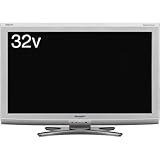SHARP AQUOS 32V型 地上・BS・110度CSデジタルハイビジョン液晶テレビ シルバー系 LC-32E6-S