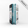 BumpSkin 4S Einzelpack Petrol - superd�nnes Skin f�r iPhone 4S