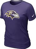 Baltimore Ravens Women's Purple Nike Team Logo T-Shirt