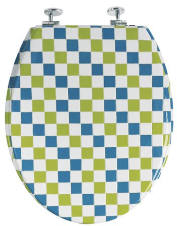 Puregadgets puregadgets mosiac bathroom wc luxury toilet seat jh503