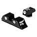 Glock Pistol 3 Dot Front And Rear Night Sight Set