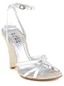 BCBG Paris Dobee Silver wedges