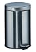 Wesco 103 014-47 Tretabfallsammler oval Edelstahl matt