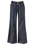 Spiegel Wide Leg Stretch Denim Jeans