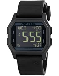 Rip Curl Unisex A2701 - BLK ATOM DIGITAL - BLACK Digital Display Quartz Black Watch