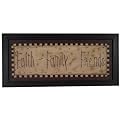 Faith - Family - Friends 10 x 22"