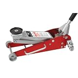 低床　最新型 アルミ スチール レーシング ジャッキ2.5t T825011L デュアルピストン対応 超軽量 90mm 世界1億本を販売する有名メーカー 安心の欧州CE規格商品