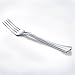 200 Sets Reflections Like Silver Plastic Silverware, Cutlery Combo of 600 Pieces Includes 200 Forks, 200 Knives, 200 Spoons