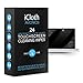 iCloth Large Screen Cleaning Wipes for Electronics, Lint-Free and Streak-Free, Fast-Drying, Removes Dust, Fingerprints, and Smudges (24 Wipes)