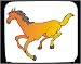 Decorated Mouse Pad with Poland, running, pony, Europe, horse, equine, pet, animal