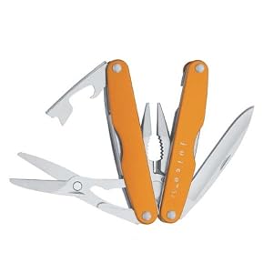 Leatherman Juice S2 Flame Orange Multi-Tool With Black Leather Sheath by 
