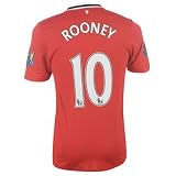 Nike Manchester United Home Shirt 2011 2012 Rooney Diablo Red Large
